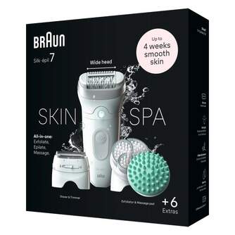 DEPIL. BRAUN SE7-081 WET%%%amp;DRY MASAJE,RASURA,EXFOLIA