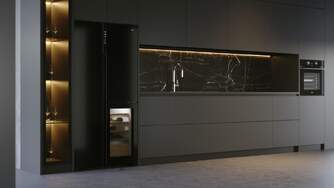 FRI. TEKA RLF85950 183x91x70 NF NEGRO DSP VINOTECA