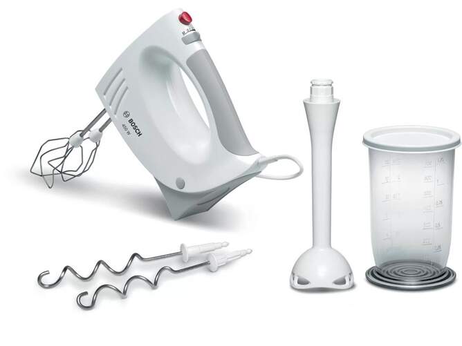 Batidora Amasadora Bosch MFQ3540 Blanca - 450W, 5 Velocidades