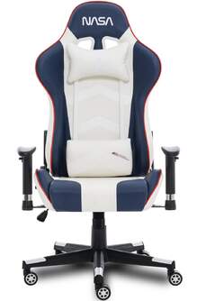 SILLA GAMING NASA SUPERNOVA AZUL/BLANCA