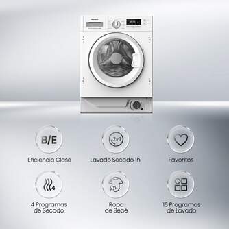 LVD.SEC. HISENSE WD3M841BWIES 8/6K INTEGRABLE