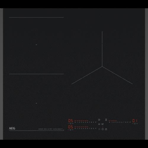 Placa Inducci&oacute;n AEG TI63IQ30FZ - 3 Zonas, 7350 W, Cer&aacute;mico, Negro