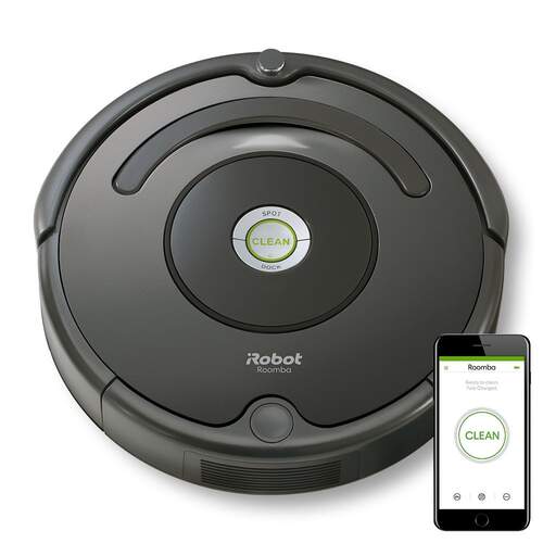 Aspirador Roomba 676 - Wifi iRobot Home, Navegación iAdapt, Sensores, AeroVac