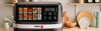 FREIDORA AIRE FAGOR  2200W 8L 2RESIST.