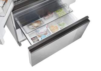 FRI. HAIER HFR7819ENGC 190x83x64 FD NF DISP INOX