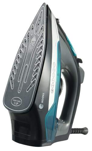 Plancha Fagor Conforta Swell 2200W - Cer&aacute;mica, 0,35 l reserva de agua, vapor variable