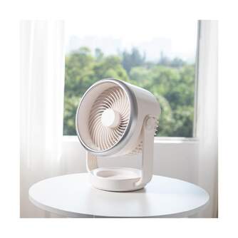 VENTILADOR SOBREMESA CRISTAL SPLIT BLANCO PORTATIL