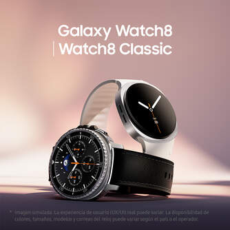 SMARTWATCH SAMSUNG GALAXY WATCH 8 40MM SILVER
