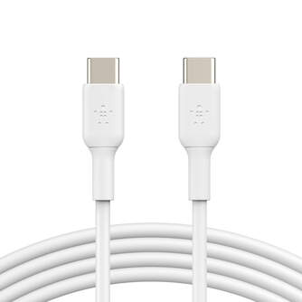 CABLE BELKIN USB C a USB C 1M CARGA RAPIDA WHITE