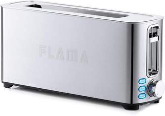 TOST. FLAMA 966FL 1R LARGA INOX 1050W