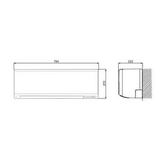 ACON.MULTI.KIT FUJITSU 2x1 ASY25U2MIKN W UE40