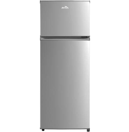 Frigorífico 2 Puertas Ártica AEDP1441X - Clase F, 143x55cm, 204L, Cíclico, Acero Inoxidable