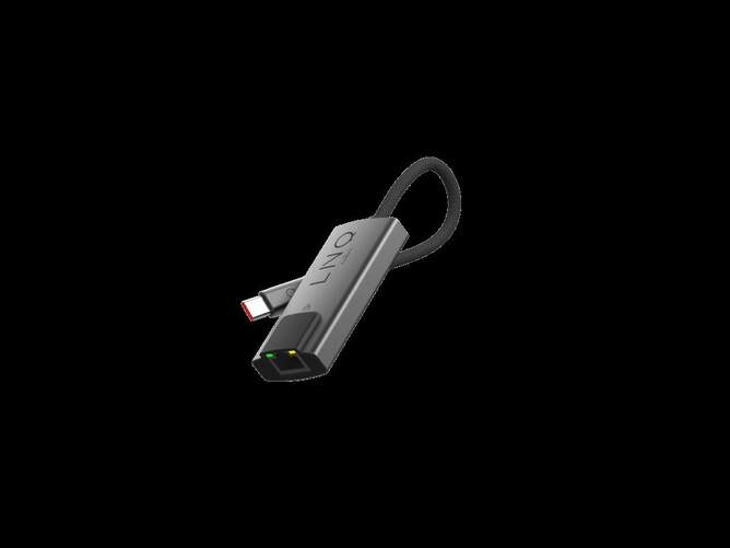 Adaptador Linq LQ48023 - Adaptador de USB-C a RJ45 para internet en el port&aacute;til