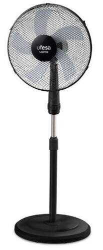 Ventilador Pie Ufesa Seattle - 50W, Diámetro 40cm, Oscilante, Altura Ajustable, 3 Velocidades