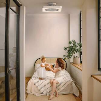 VENTILADOR TECHO U.BLUE SOLANO 7048W DC WIFI 48CM