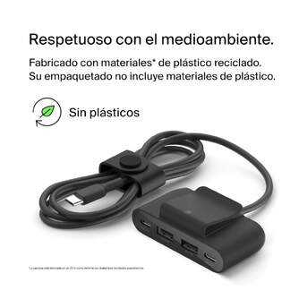 EXTENSOR DE CORRIENTE BELKIN BUZ001 4 PUERTOS NEGR