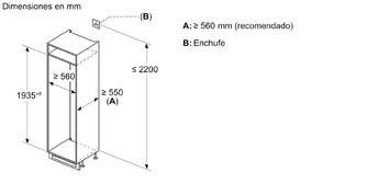 FRICOM. BALAY 3KID834F 194x56x55 INTEGRABL
