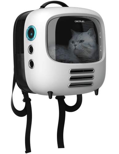 Transport&iacute;n Cecotec Pumba 1800 Travel Fan - 43 x 42 x 27,6 cm, con 2 velocidades de ventilaci&oacute;n