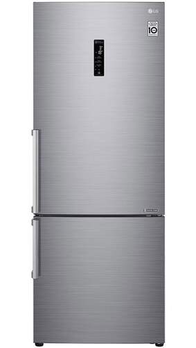 Frigorífico 70cm LG GBB567PZCMB - Clase E, 185cm, 500L, Inverter, DoorCooling, Fresh Balancer