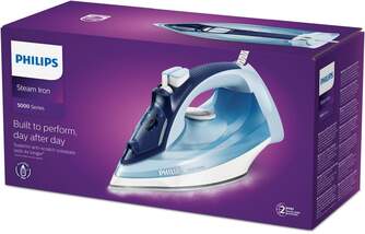 Plancha Philips DST5020/20 | 2400W, Vapor 180-40gr/min, Antical