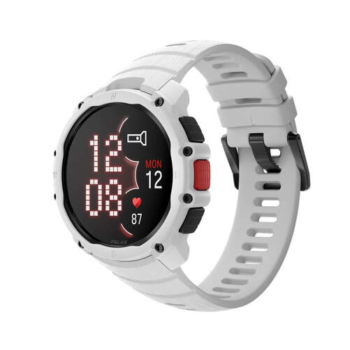 Smartwatch Polar Street X - Pantalla 1,28", hasta 10 d&iacute;as autonom&iacute;a, Blanco, tallas S-L