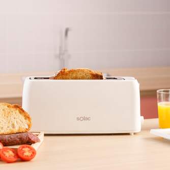 TOST. SOLAC TL5418 1R LARGA BLANCO 800W 6 NIVELES
