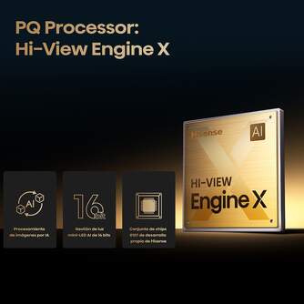 TV HISENSE 85%%%quot; 85UXKQ UHD MINILED X ULED QLED 144H