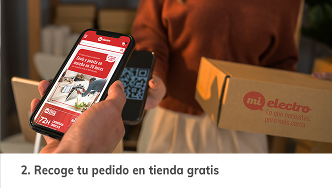 O lo puedes recoger en tienda gratis