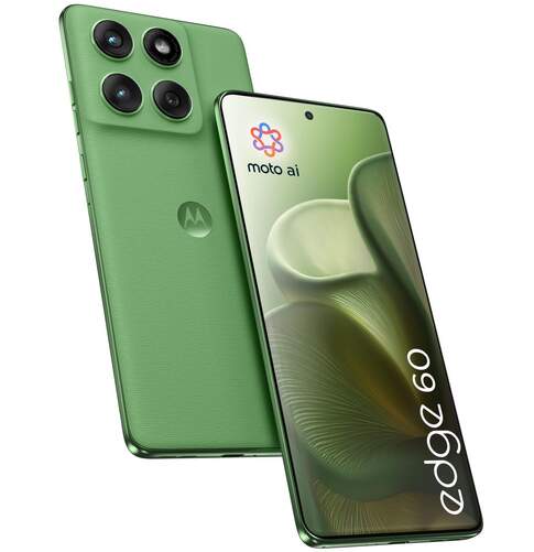 Motorola Edge 60 8/512 GB Verde - 6,67", MediaTek 7300, admite MicroSD, Android 15, 5200 mAh, 50 MP