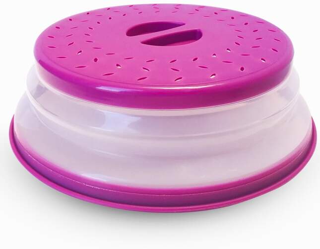 Tapa Microondas Universal Blue 800-UAACC4006-20 - Cubrealimentos, Rosa