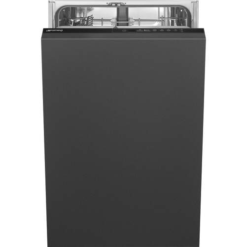 Lavavajillas Integrable Smeg ST4512IN - 45 cm, 9 Servicios, Clase F, Negro