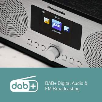 RADIO PANASONIC RFD40EGK INTERNET BT FM/DAB 