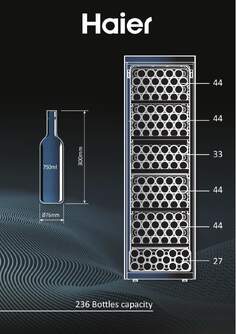 VINOTECA HAIER HWS236GDEH1 236B WIFI