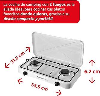 HORNILLO MECHIONI MINERVA2 GAS 2F BLANCO