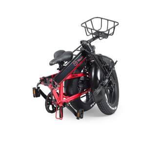 BICICLETA ELECTRICA YOUIN BK1650R DALLAS ROJO/NEGR