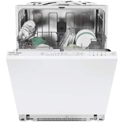 Lavavajillas Integrable Candy CI3E7LOW2 - 5 Programas, 47 dB, Clase E, Media Carga