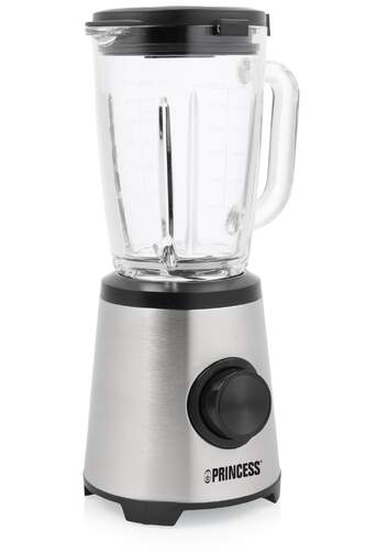Batidora Princess 212077 - 1300 W, 4 cuchillas, acero inoxidable, 1,75 L, dos velocidades