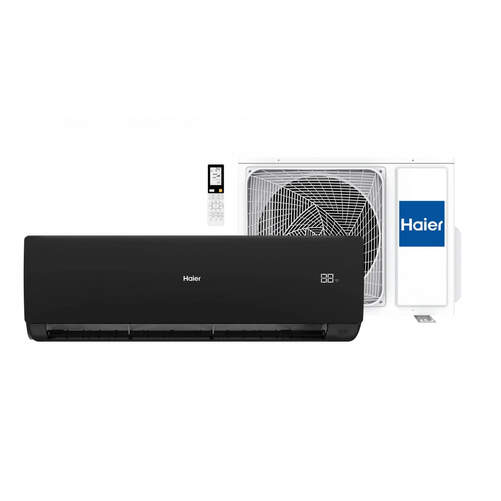 Aire Acondicionado Split Haier Flexis S 50 - Clase A++/A++, 4558 frig/h, 5077 kcal/h , Negro Mate Aire Acondicionado Split Haier Flexis S 50 - Clase A++/A++, 4558 frig/h, 5077 kcal/h , Negro Mate