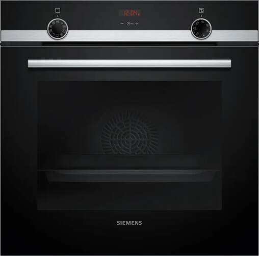 Horno Siemens HB534AER3 - 71 L, 60 cm, Clase A, Display, Negro