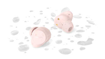 AURICULARES PHILIPS TAT1300PK BT TWS 24H ROSA