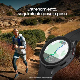SMARTWATCH SAMSUNG GALAXY WATCH 5 PRO 45MM TITANI