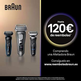 AFEITA. BRAUN 300BT SERIE3 30MIN CAB.LAVABLE