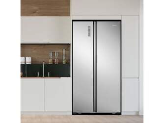 FRI. HISENSE RS677N4ACC 179x91x65 2P NF INOX