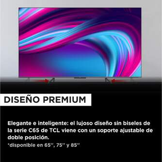 TV TCL 98%%%quot; 98C655 UHD QLED GOOGLETV ONKYO SOUND