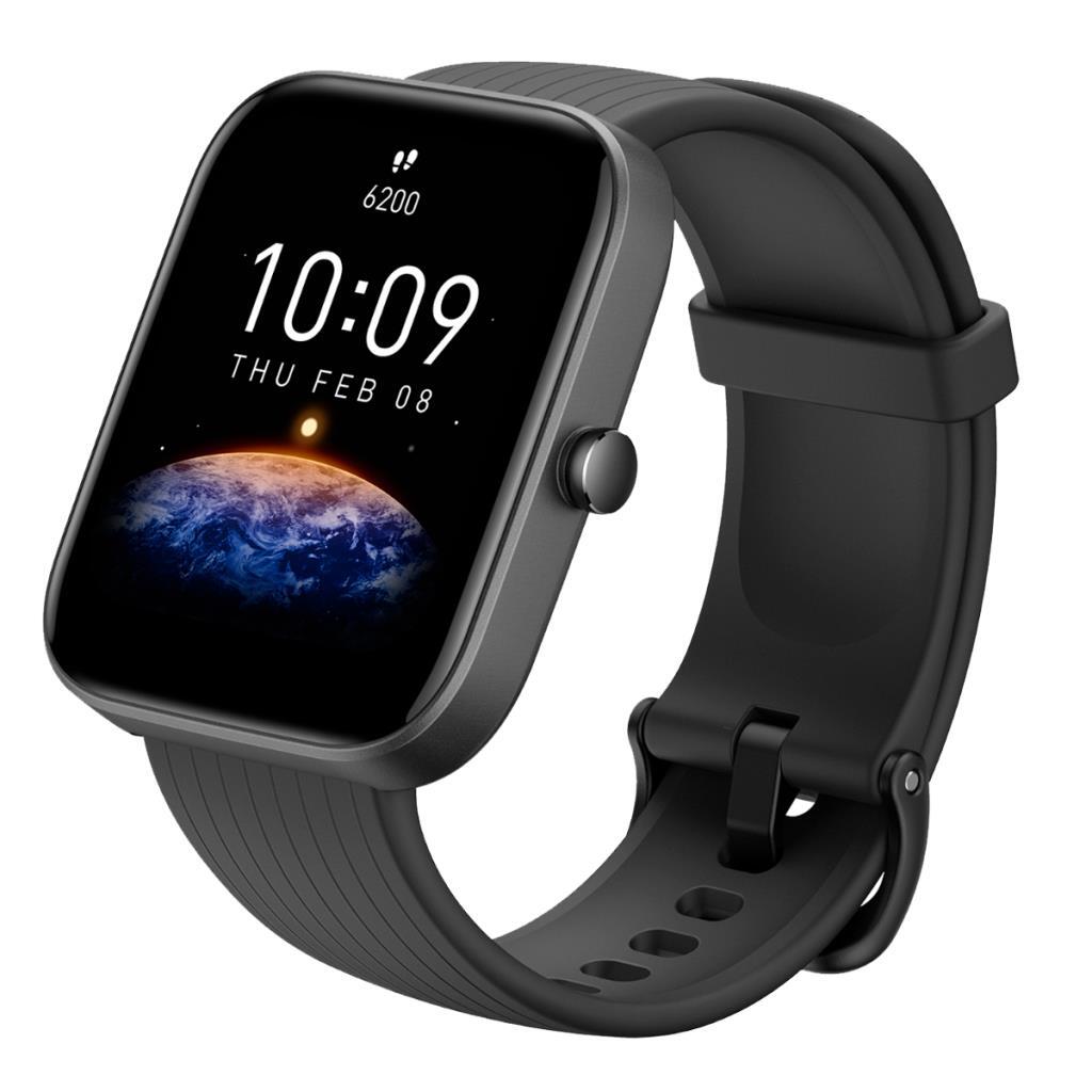 SmartWatch Amazfit Bip 3 Pro Negro - 1.69", 60 Modos Deportivos