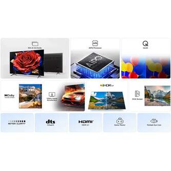 TV TCL 65%%%quot; 65T69C UHD QLED GOOGLETV DOLBY ATMOS