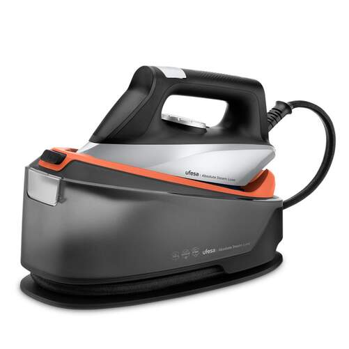 Centro Planchado Ufesa Absolute Steam Luxe GV33 - 8 Bar, 142 gr/min, Variable 345 gr/min, Negro