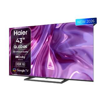 TV HAIER 43%%%quot; H43S80GUX UHD QLED GOOGLETV PEANA