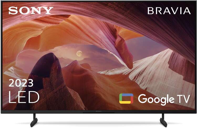 TV 43" Sony KD-43X80L - 4K HDR Processor X1, Google TV, X-Balanced Speaker, Dolby Vision/Atmos