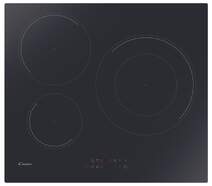 Placa Inducción Candy CI633C/E14U - 3 Zonas, Detección Recipientes, 7200W